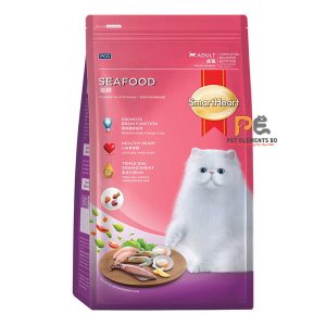 SmartHeart Adult Dry Cat Food Seafood 3kg
