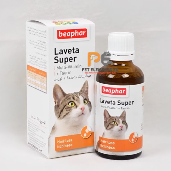Beaphar Laveta Super Multivitamin Syrup For Cats 50ml