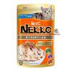 Nekko Pouch Adult Wet Cat Food Tuna Topping Katsuobushi In Jelly 70g