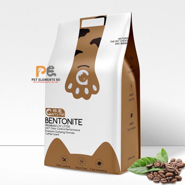 Gerry Pet Bentonite Cat Litter Coffee 5L