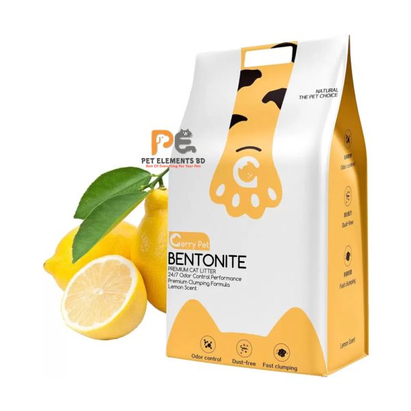 Gerry Pet Bentonite Cat Litter Lemon 5L