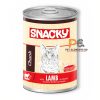 Snacky No Grain Can Adult Wet Cat Food Lamb In Gravy 400g