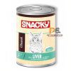 Snacky No Grain Can Adult Wet Cat Food Liver In Gravy 400g