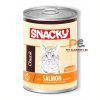 Snacky No Grain Can Adult Wet Cat Food Salmon In Gravy 400g