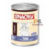 Snacky No Grain Can Adult Wet Cat Food Tuna In Gravy 400g