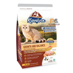Kaniva Cat Food Growth & Balance With Chicken, Egg & Rice For Adult & Kitten 1.3kg
