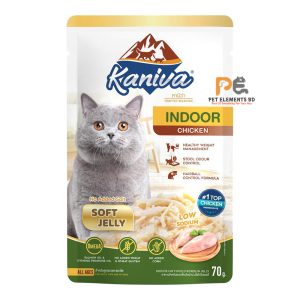 Kaniva Cat Pouch Indoor Chicken In Jelly 70g for Adult & Kitten