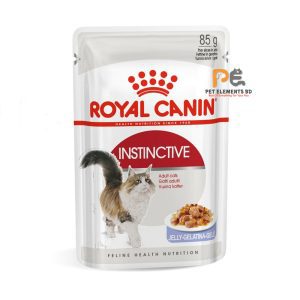 Royal Canin Instinctive Wet Food Pouch Thin Slices In Jelly 85g