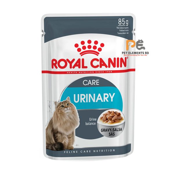 Royal Canin Urinary Care Wet Food Pouch Thin Slices In Gravy 85g