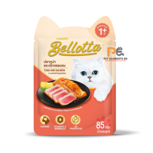 Bellotta Adult Pouch Wet Cat Food Tuna & Salmon 85g
