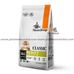 Nature Bridge Classic Beauty Complete Cat Food For All Life Stages 1.5kg