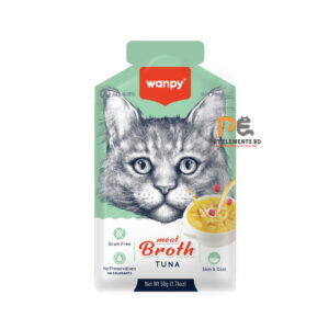 Wanpy Meat Broth Tuna For Cats 50g
