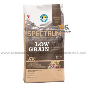 Spectrum Super Premium Low Grain Adult Dry Cat Food Turkey, Duck & Cranberry 2kg