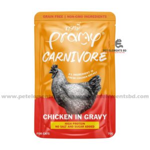 Pramy Carnivore Cat Pouch Chicken In Gravy 70gm