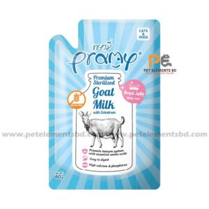 Pramy Goat Milk With Colostrum & Royal Jelly For Cats & Dogs 60gm