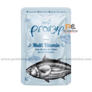 Pramy Multi Vitamin Pouch Tuna Mousse For Kitten 70gm